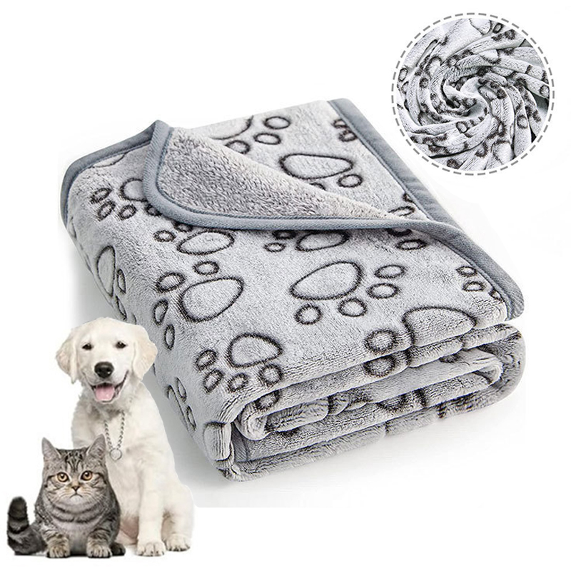 Pet Supplies For Dogs - Miękki Puszysty Kocyk dla Zwierząt z