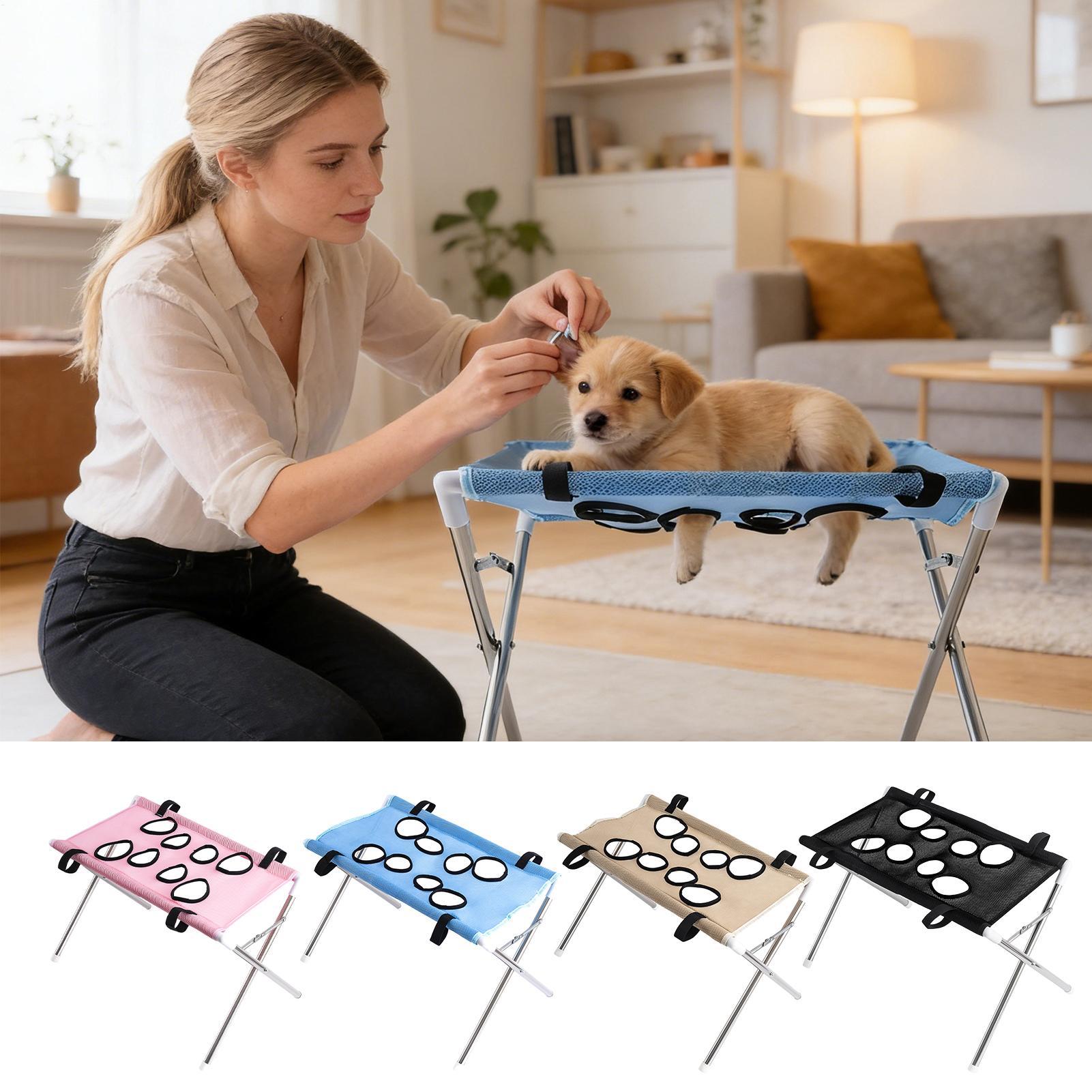 Pet Supplies For Dogs - Składany stojak do pielęgnacji zwierząt, hamak