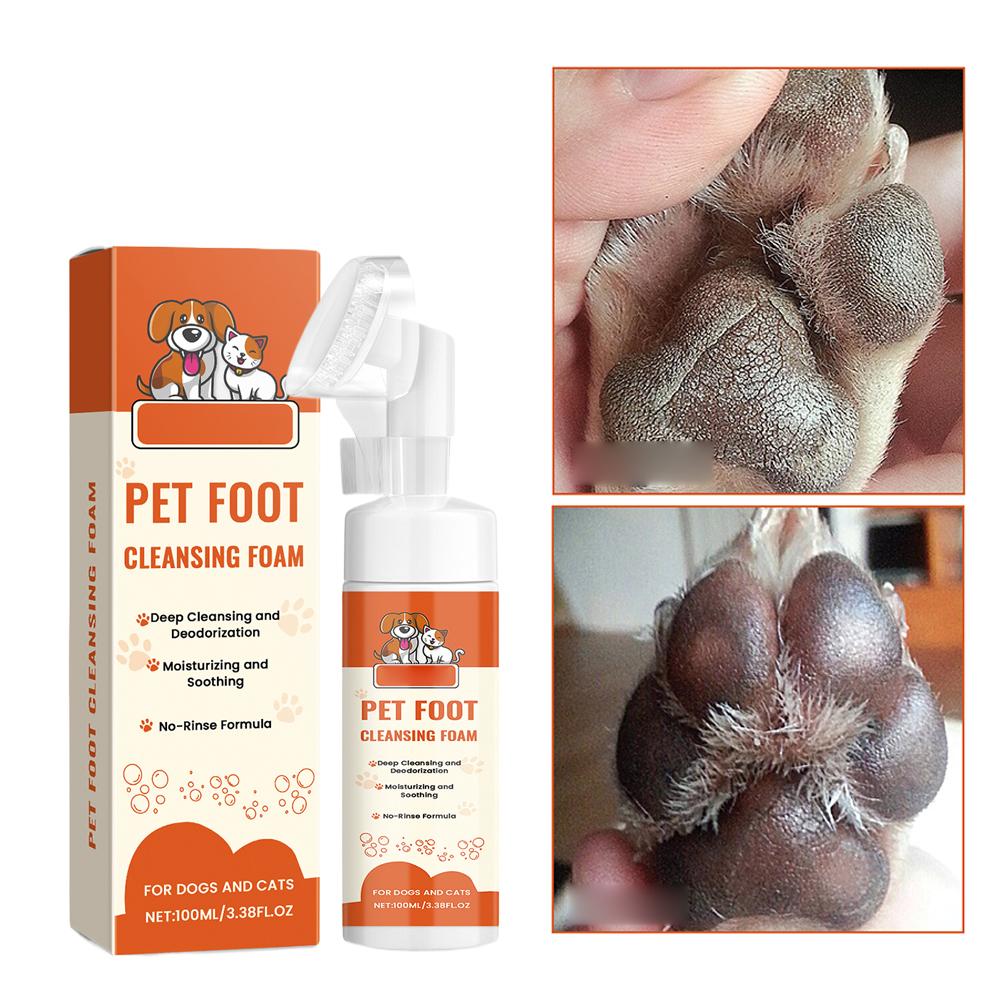Dog Paw Cleaner - Delikatny piankowy środek do czyszczenia łap