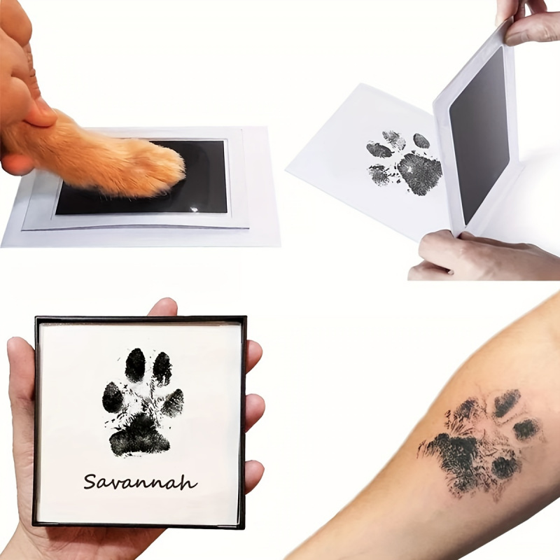 Dog Paw Cleaner - Zestaw do przechowywania odcisków łap zwierząt