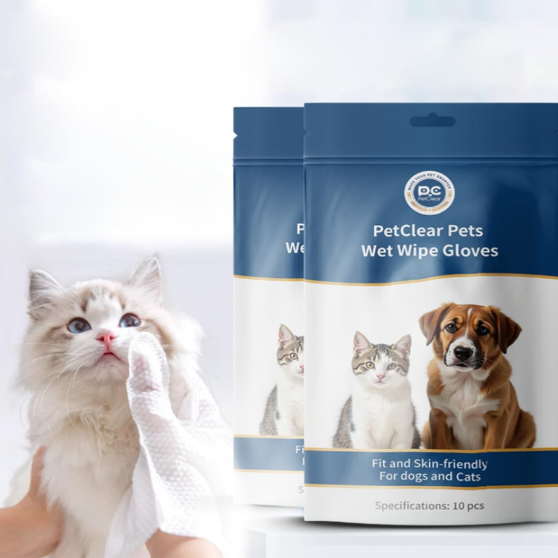 Dog Paw Cleaner - Rękawice jednorazowe do czyszczenia zwierząt PetClear,
