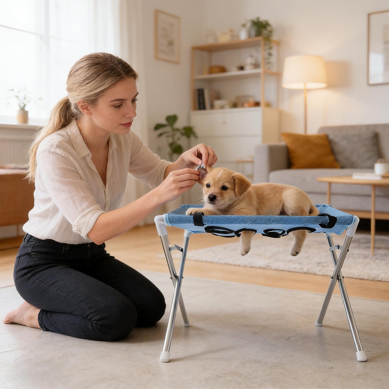 Składany stojak do pielęgnacji – Pet Supplies For Dogs recenzja i cena