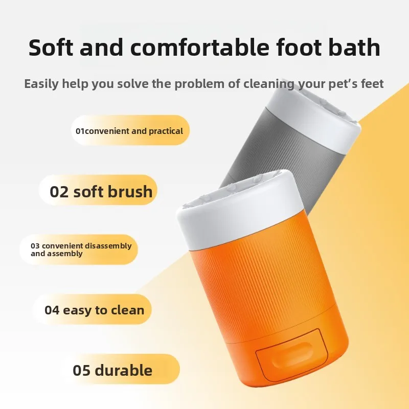 Półautomatyczny kubek do czysz – Dog Paw Cleaner recenzja i cena