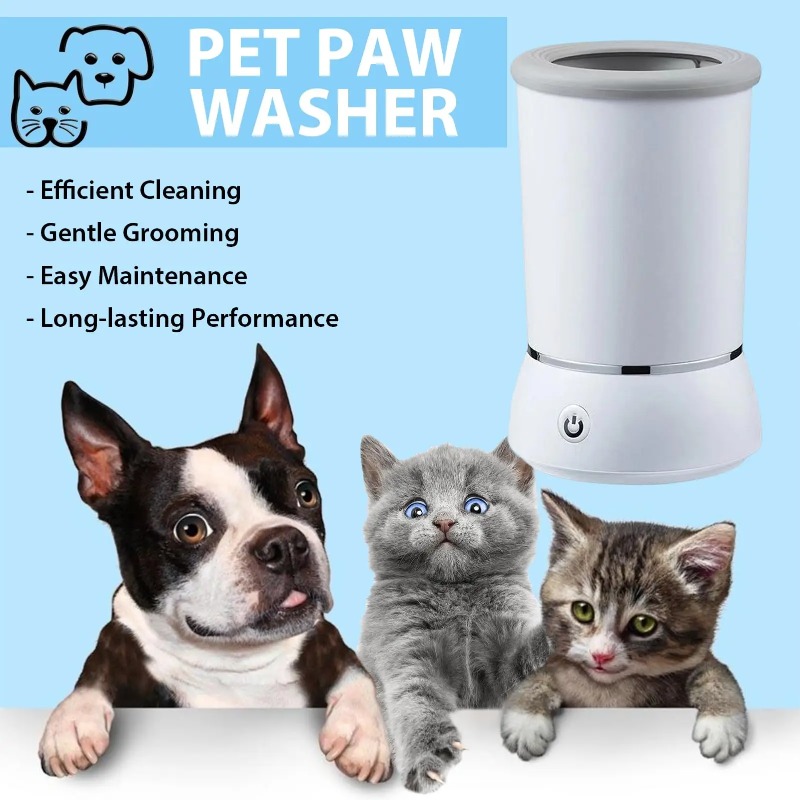 Elektryczny czyścik do psich ł – Dog Paw Cleaner recenzja i cena